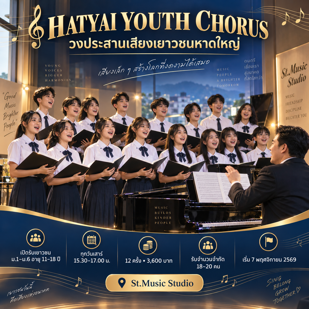 Hatyai Youth Chorus — วงขับร้องประสานเสียงเยาวชนหาดใหญ่